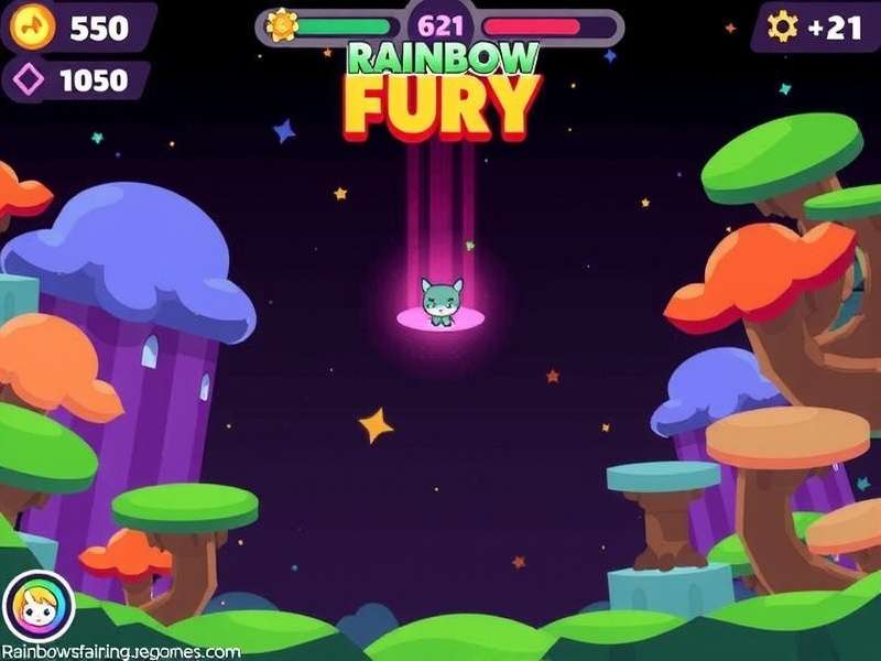 Rainbow Fury Champs Gameplay Screenshot